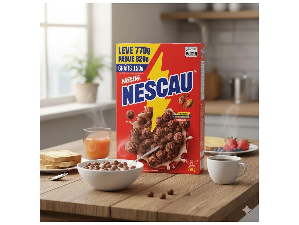 Cereal Matinal Chocolate Nestlé Nescau 770g - 5