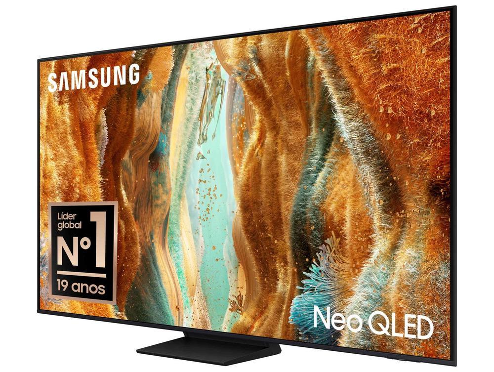 Smart TV 65" Samsung 4K Neo QLED QN70F QN65QN70FAGXZD 120Hz Tizen NQ4 AI Gen2 Bixby Alexa 4 HDMI - 9