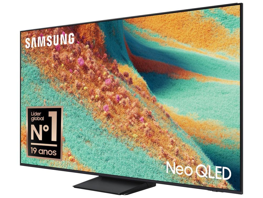 Smart TV 85" Samsung 4K Neo QLED QN85F QN85QN85FAGXZD 120Hz Tizen NQ4 AI Gen2 Bixby Alexa 4 HDMI - 9