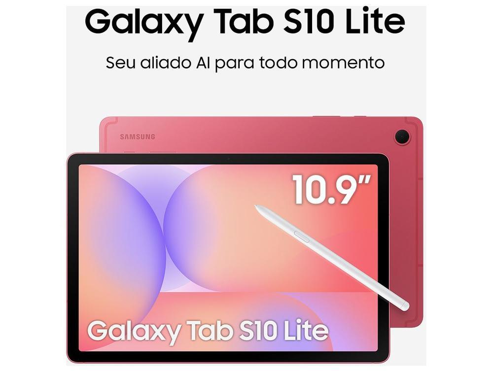 Tablet Samsung Galaxy Tab S10 Lite com Caneta e Capa 6GB RAM 128GB 10.9" Android Exynos 1380 Wi-F - 2