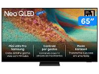 Smart TV 65" Samsung Ultra 4K Neo QLED Ultra QN85F QN65QN85FAGXZD 120Hz Tizen NQ4 AI Gen2 Bixby Alexa 4 HDMI - 1