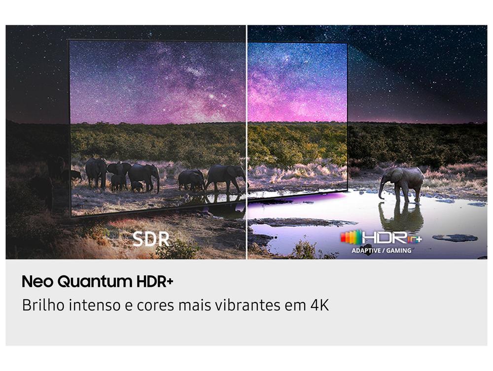 Smart TV 55" Samsung Ultra 4K Neo QLED Ultra QN85F QN55QN85FAGXZD 120Hz Tizen NQ4 AI Gen2 Bixby Alexa 4 HDMI - 6