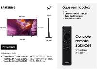 Smart TV 65" Samsung 4K OLED S85F QN65S85FAGXZD Tizen 2025 - 9