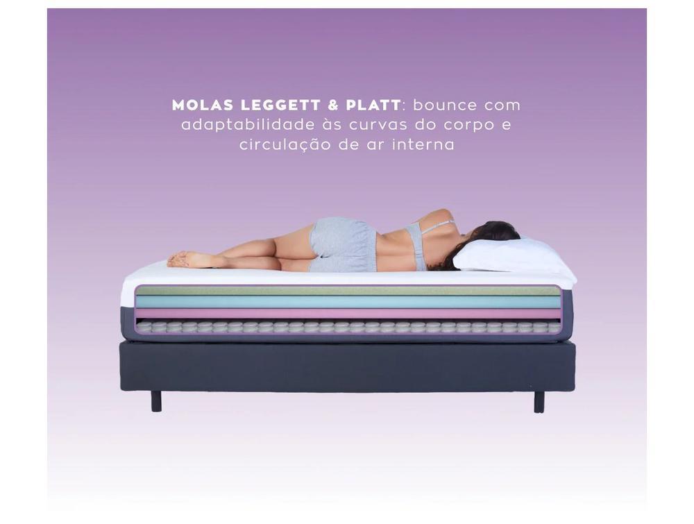 Colchão King Zissou de Mola Ensacadas 25x193x203cm Spark by Zissou Equilibrado Z161LP - 5