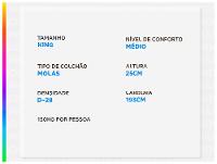 Colchão King Zissou de Mola Ensacadas 25x193x203cm Spark by Zissou Equilibrado Z161LP - 3