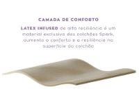 Colchão King Zissou de Mola Ensacadas 25x193x203cm Spark by Zissou Equilibrado Z161LP - 8