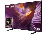 Smart TV 55" Samsung 4K OLED S85F QN55S85FAGXZD 120Hz Tizen NQ4 AI Gen2 Bixby Alexa 4 HDMI - 9
