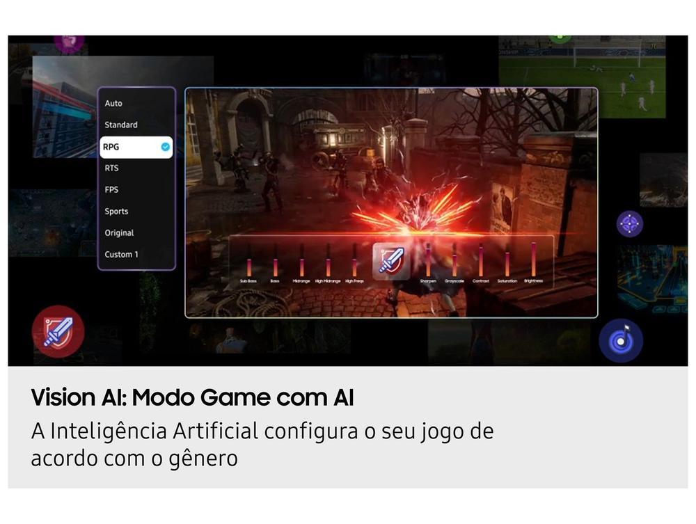 Smart TV 43" Samsung Ultra 4K Neo QLED Ultra QN90F QN43QN90FAGXZD 165Hz Tizen NQ4 AI Gen3 Bixby Alexa 4 HDMI - 6