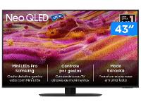 Smart TV 43" Samsung Ultra 4K Neo QLED Ultra QN90F QN43QN90FAGXZD 165Hz Tizen NQ4 AI Gen3 Bixby Alexa 4 HDMI - 1
