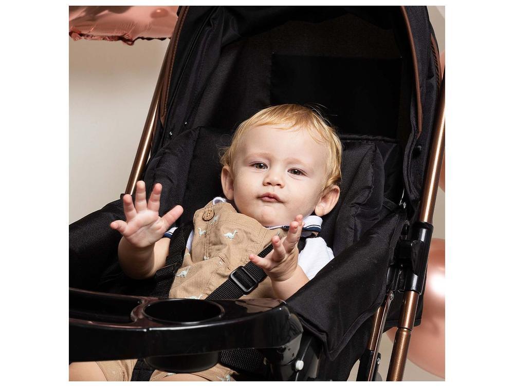 Carrinho de Bebê com Bebê Conforto Cosco Kids Reverse Trio até 15kg - 7