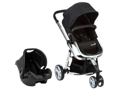 Carrinho de Bebê com Bebê Conforto Safety 1st TS Mobi Duo 3 Rodas até 15kg