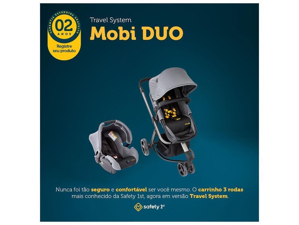 Carrinho de Bebê com Bebê Conforto Reversível Safety 1st Mobi DUO 3 Rodas 0 a 15kg - 2