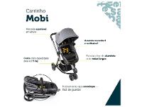 Carrinho de Bebê com Bebê Conforto Reversível Safety 1st Mobi DUO 3 Rodas 0 a 15kg