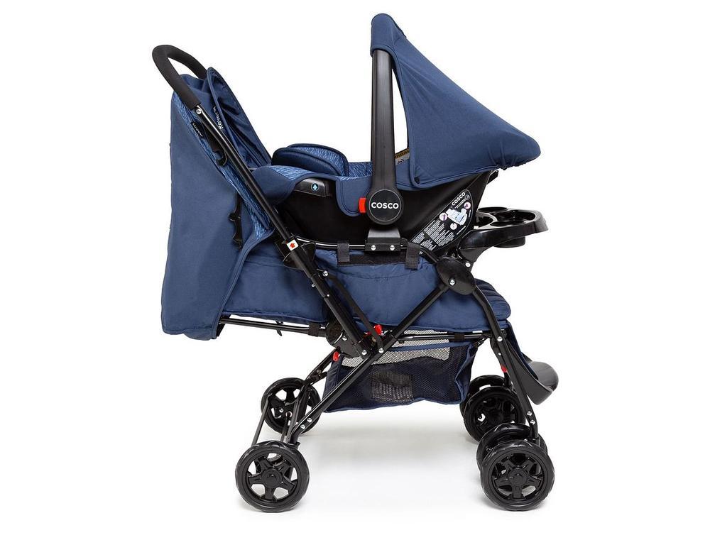 Carrinho de Bebê com Bebê Conforto Cosco Kids Reverse Trio até 15kg - 8