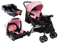 Carrinho de Bebê com Bebê Conforto Cosco Kids Reverse Trio até 15kg - 1