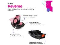 Carrinho de Bebê com Bebê Conforto Cosco Kids Reverse Trio até 15kg - 5