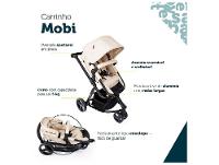 Carrinho de Bebê com Bebê Conforto Safety 1st TS Mobi Duo 3 Rodas até 15kg