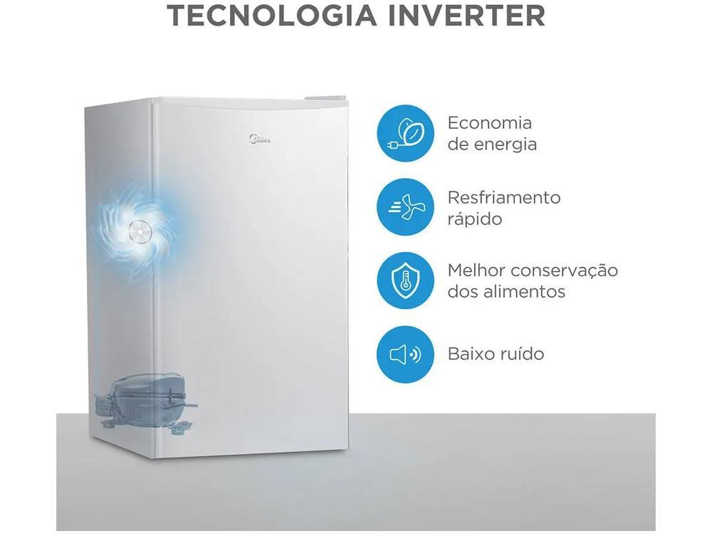 Frigobar Midea 93L Branco Inverter MDRD142FGD013 - 6
