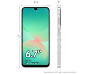 Smartphone Samsung Galaxy A26 256GB 5G 8GB RAM Branco 6.7" Câm. 50MP + 8MP + 2MP + Selfie 13MP - 9