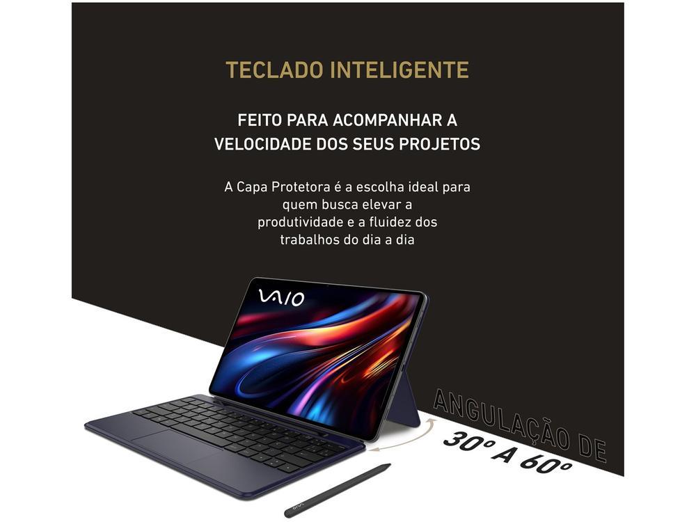 Tablet VAIO TL12 com Capa Teclado e Caneta 8GB RAM 256GB 12,6" AMOLED Android 15 Octa Core Wi-Fi 5G - 7