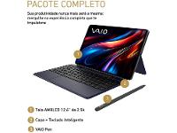 Tablet VAIO TL12 com Capa Teclado e Caneta 8GB RAM 256GB 12,6" AMOLED Android 15 Octa Core Wi-Fi 5G - 2