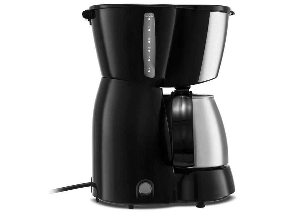 Cafeteira Elétrica Britânia BCF19B Inox 18 Xícaras Preto - 9