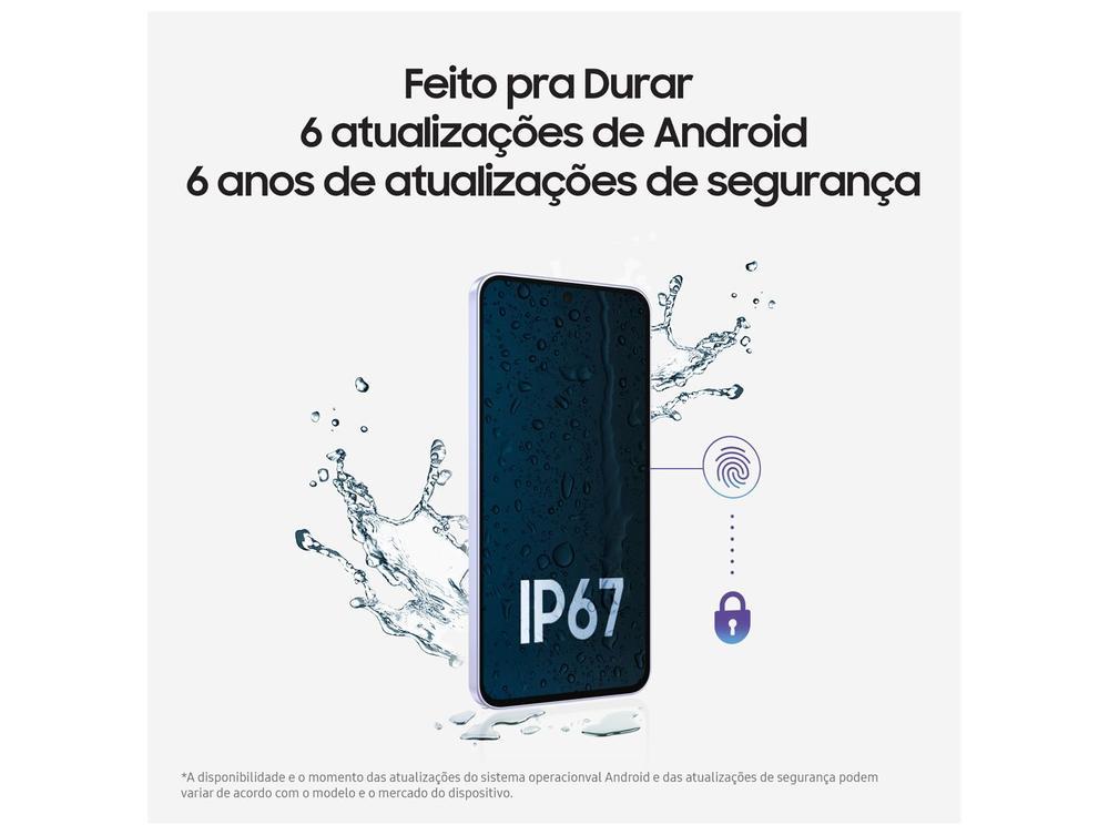Smartphone Samsung Galaxy A26 256GB 5G 8GB RAM Preto 6.7" Câm. 50MP + 8MP + 2MP + Selfie 13MP - 4