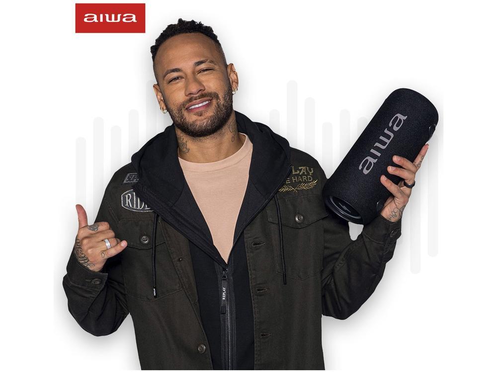 Caixa de Som Aiwa AWS-SP-04-LB Bluetooth Portátil 40W USB - 2