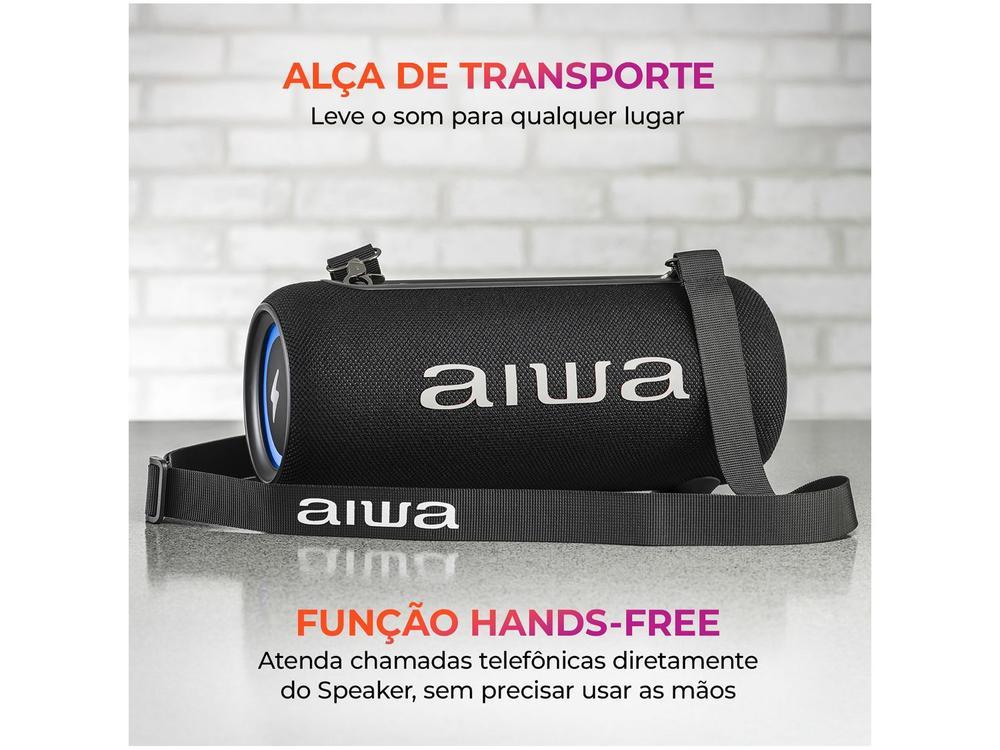 Caixa de Som Aiwa AWS-SP-04-LB Bluetooth Portátil 40W USB - 6