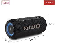 Caixa de Som Aiwa AWS-SP-04-LB Bluetooth Portátil 40W USB - 5