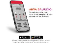 Caixa de Som Aiwa AWS-SP-04-LB Bluetooth Portátil 40W USB - 8