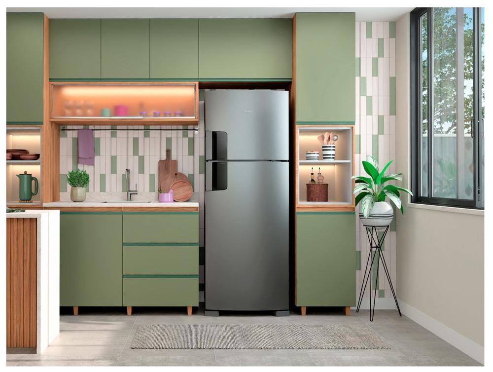 Geladeira/Refrigerador Consul Frost Free Inox Duplex 455L CRM53MK - 2