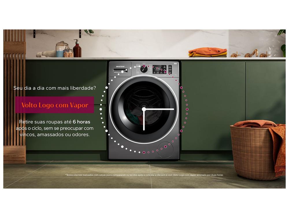 Lavadora de Roupas Brastemp 11kg Aço Inox  15 Programas de Lavagem Titanium - 3