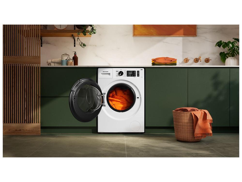 Lavadora de Roupas Brastemp 11kg Cesto Inox  15 Programas de Lavagem Branco BNF11ABANA - 7