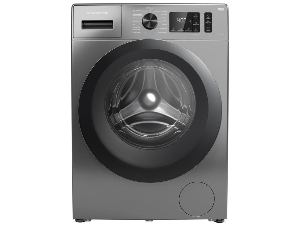 Lavadora de Roupas Brastemp 11kg Aço Inox  15 Programas de Lavagem Titanium - 1