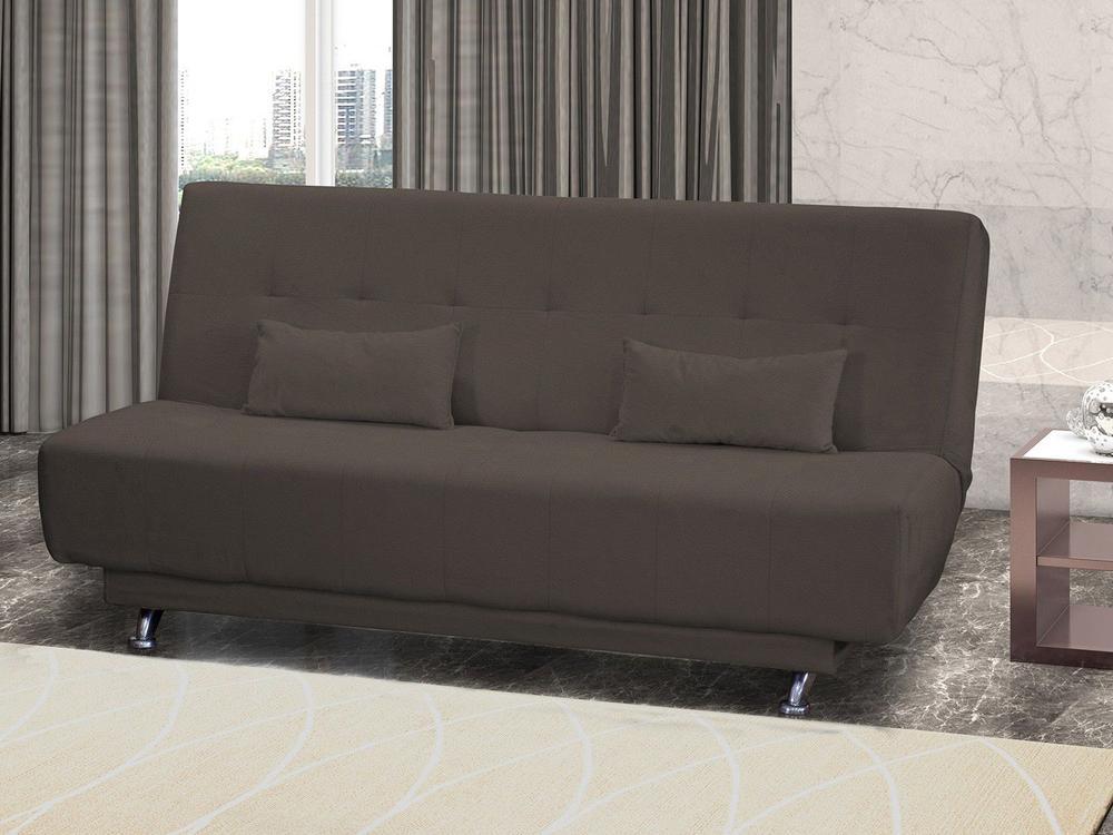 Sofá-cama Casal 3 Lugares Suede Matrix - 2