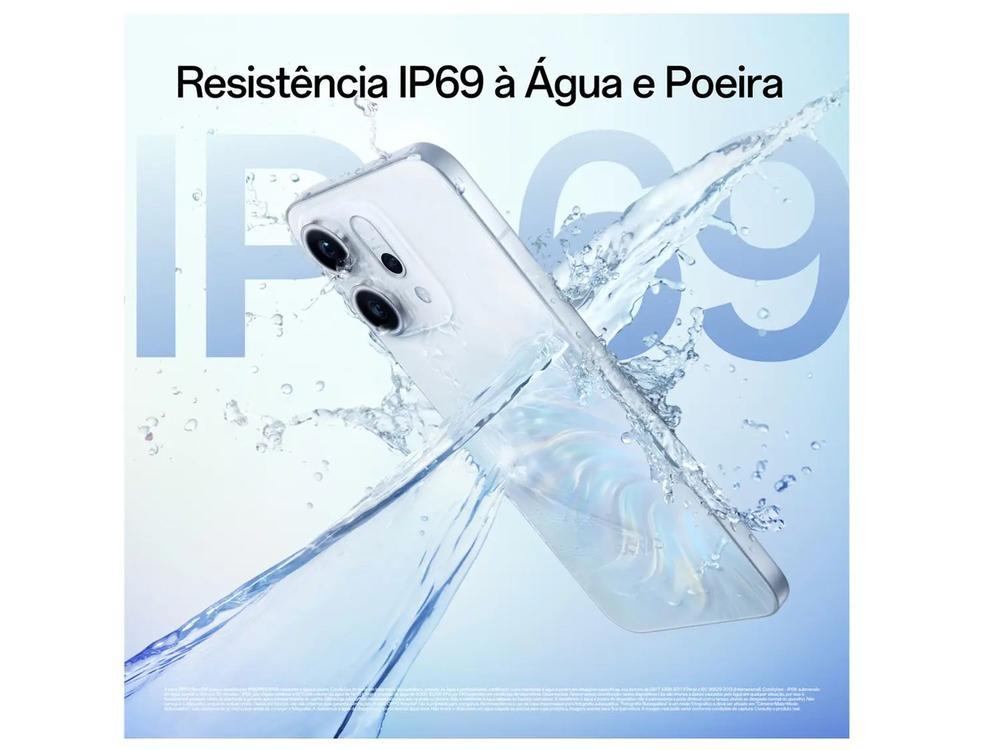 Smartphone OPPO Reno14 F 256GB 5G 12GB RAM Verde Luminoso 6,57" Câm. Tripla + Selfie 32MP - 4