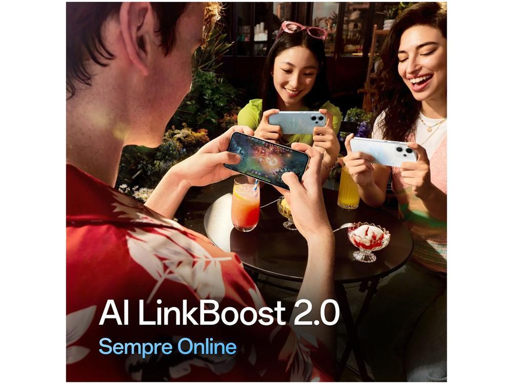 Smartphone OPPO Reno14 F 256GB 5G 12GB RAM Azul Cintilante 6,57" Câm. Tripla + Selfie 32MP - 9