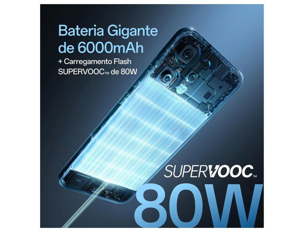 Smartphone OPPO Reno14 512GB 5G 12GB RAM Verde Luminoso 6,59" Câm. Tripla + Selfie 50MP - 3