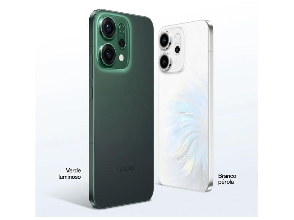 Smartphone OPPO Reno14 512GB 5G 12GB RAM Verde Luminoso 6,59" Câm. Tripla + Selfie 50MP - 5
