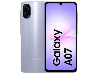 Celular Samsung Galaxy A07 256GB Violeta 8GB RAM Tela 6,7" Câm. Dupla + Selfie 8MP