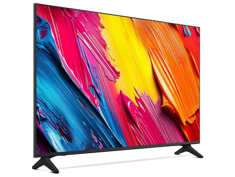 Smart TV 65" LG 4K QNED 65QNED70ASA WebOS 25 α7 AI Processor 4K Gen8 Alexa 3 HDMI 2 USB - 5