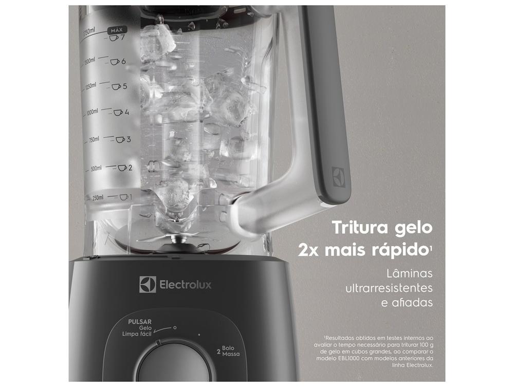 Liquidificador Electrolux EBL1000 5 Velocidades 1000W Cinza 4610AVBR402 - 5