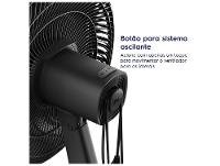 Ventilador de Mesa Electrolux Efficient EFD40 40cm 6 Pás 3 Velocidades Grafite 3510AIBR504