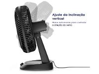 Ventilador de Mesa Electrolux Efficient EFD40 40cm 6 Pás 3 Velocidades Grafite 3510AIBR504 - 6