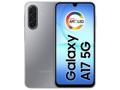 Celular Samsung Galaxy A17 256GB 5G 8GB RAM Cinza 6,7" Câm. Tripla + Selfie 13MP