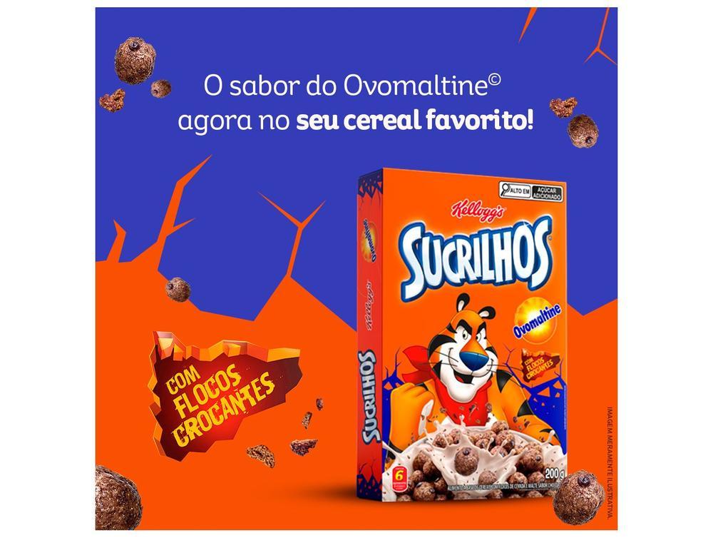 Cereal Matinal Ovomaltine Kellogg's Sucrilhos 200g - 4