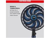 Ventilador de Coluna Arno X-Treme 9 Repelente VE95 40cm 9 Pás 3 Velocidades Preto e Azul Escuro 2720017500 - 6