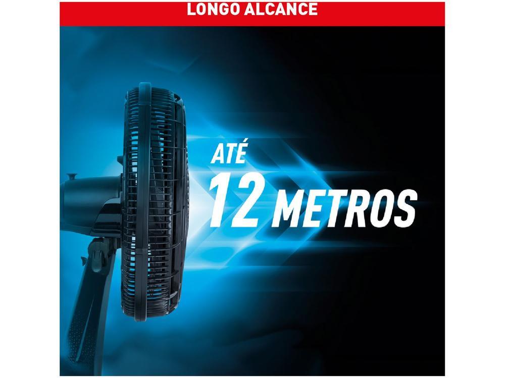 Ventilador de Mesa de Mesa Arno X-Treme 9 Repelente VE95 40cm 9 Pás 3 Velocidades Preto e Azul Escuro 2720017497 - 5