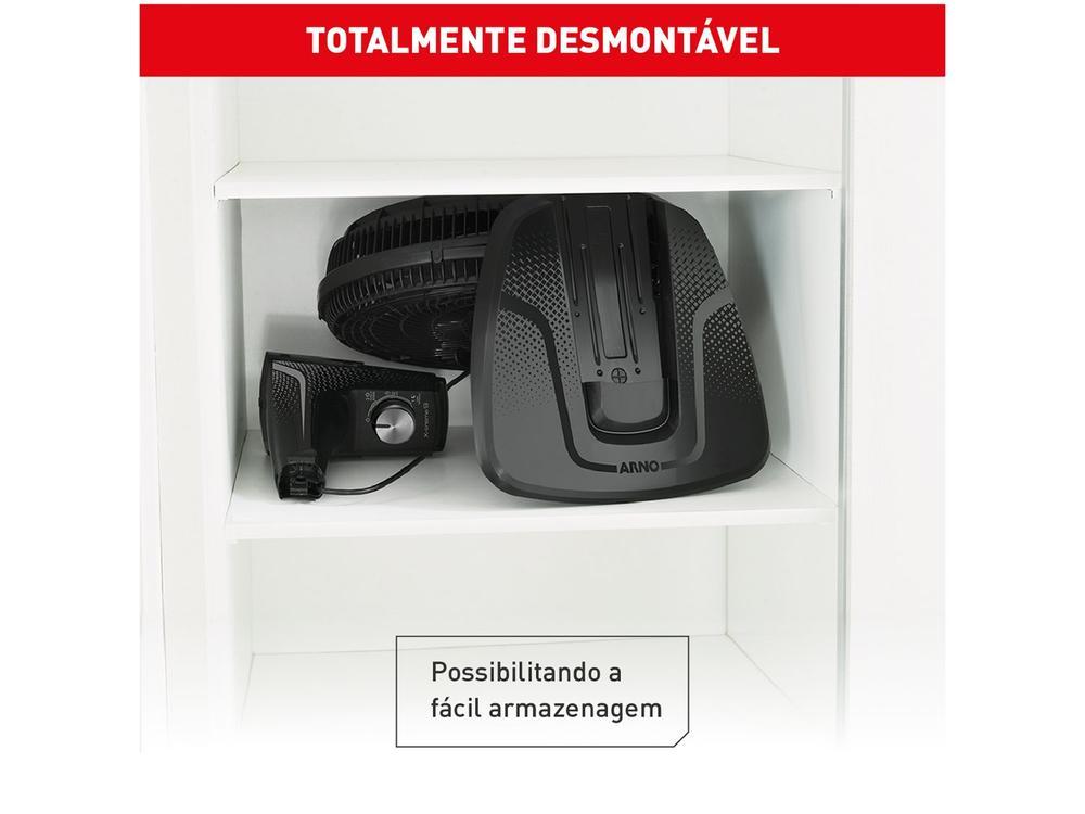 Ventilador de Mesa de Mesa Arno X-Treme 9 Repelente VE95 40cm 9 Pás 3 Velocidades Preto e Azul Escuro 2720017497 - 7